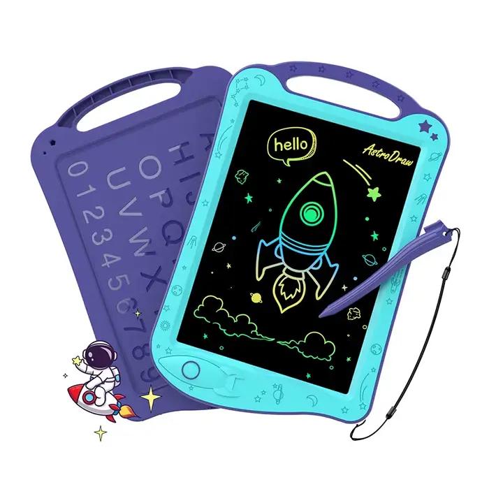 AstroDraw Tablette de dessin colorée pour enfants Activités de voyage Jouet Espace Doodle Board Auti