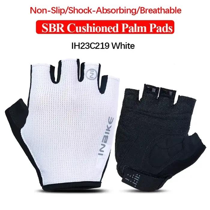INBIKE antichoc GEL Pad gants de cyclisme demi doigt gants de Sport hommes femmes été vélo gymnase F