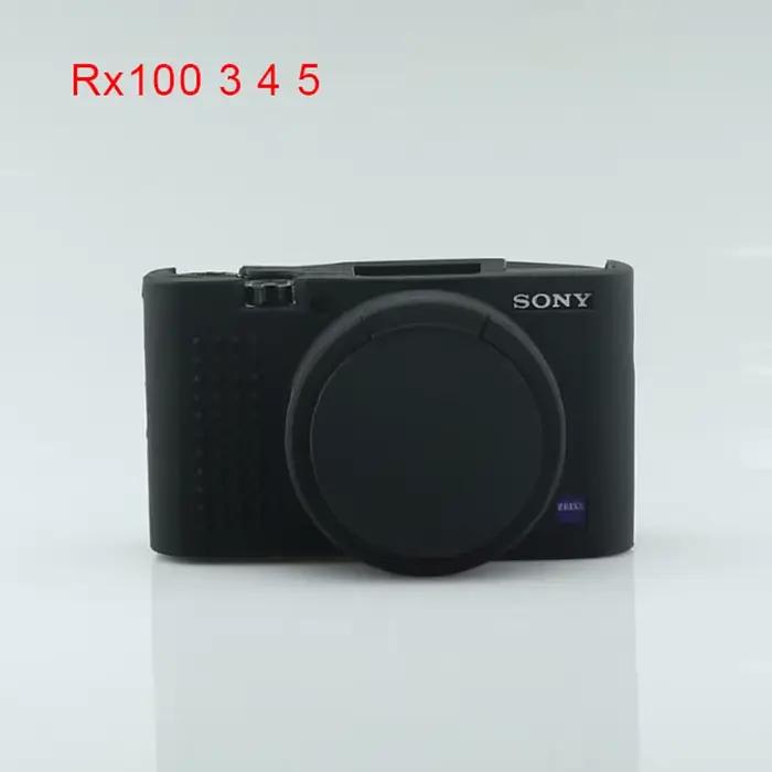 Étui souple pour appareil photo Sony RX100 III IV V VI RX100 VII ZV1 ZV-E10, housse de protection en