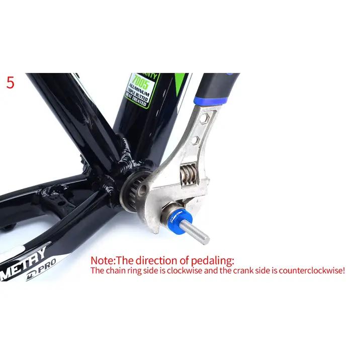 Risque RL215PRO vélo vélo carré et axe cannelé BB support inférieur Anti chute auxiliaire retrait dé