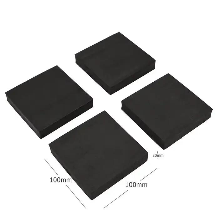 Lot de 4 patins anti-vibration et antidérapants pour machine à laver, réfrigérateur et meubles
