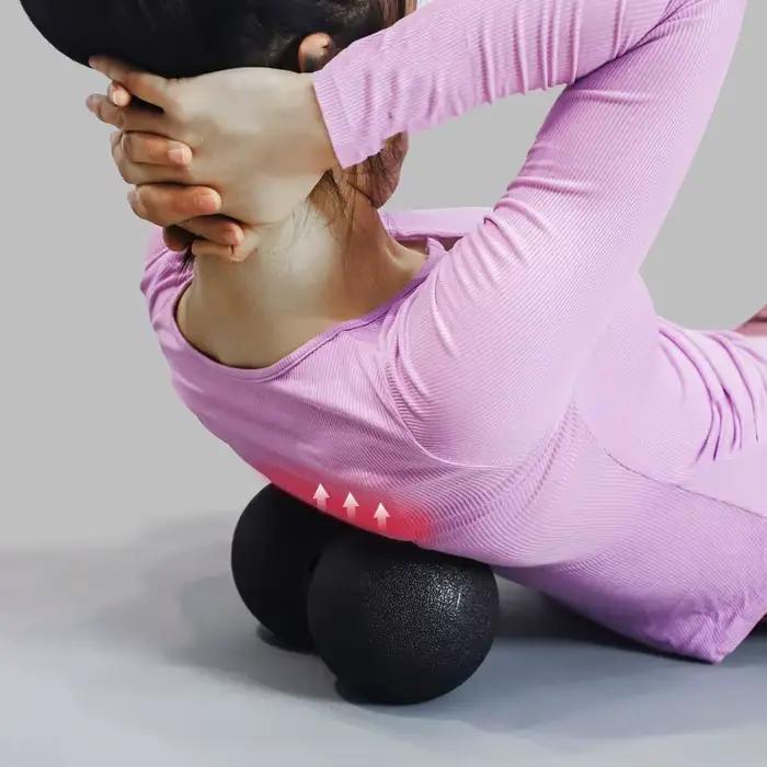EPP Peanut IkBody Énergie Fascia Ball, Yoga Foam Night, Haute Densité, Muscle Relaxation Lacrosse Ex