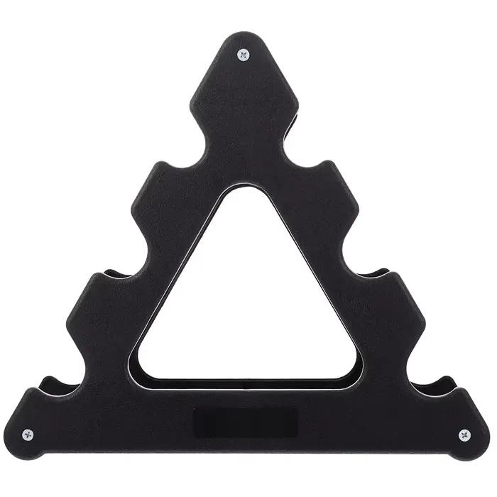 Support pour haltères, construction en acier de haute qualité, compact, gain de place, accessoires d