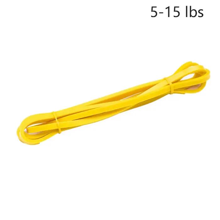 Bandes de résistance élastiques en Latex naturel, boucle en caoutchouc, pour équipement de Fitness,
