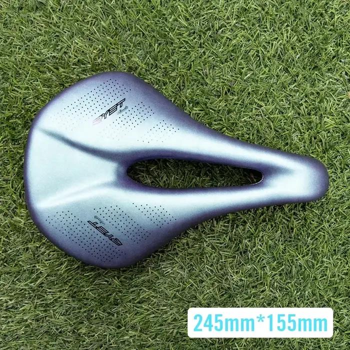 RYET selle de vélo entièrement en carbone 143/155MM Super légère 125g route vtt course PU siège soup