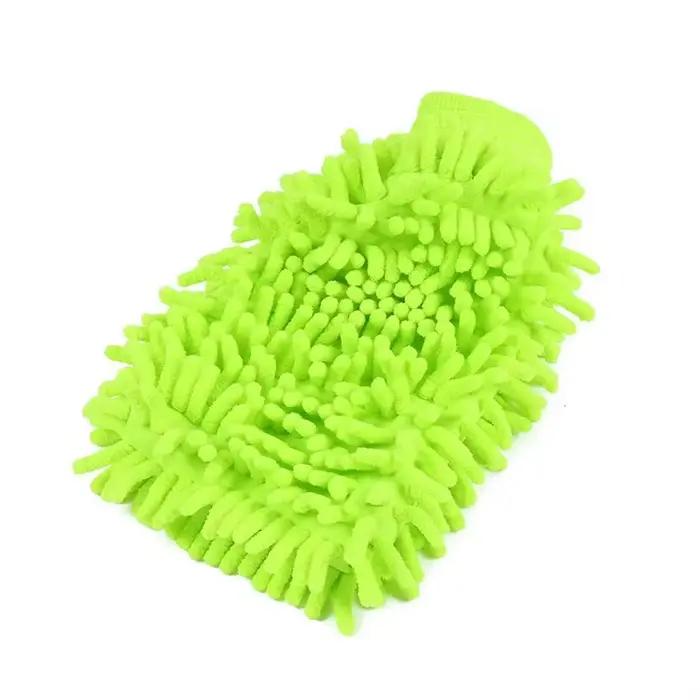 Gants de lavage de voiture, lingette en microfibre, éponge de voiture sans rayures, nettoyage de lav