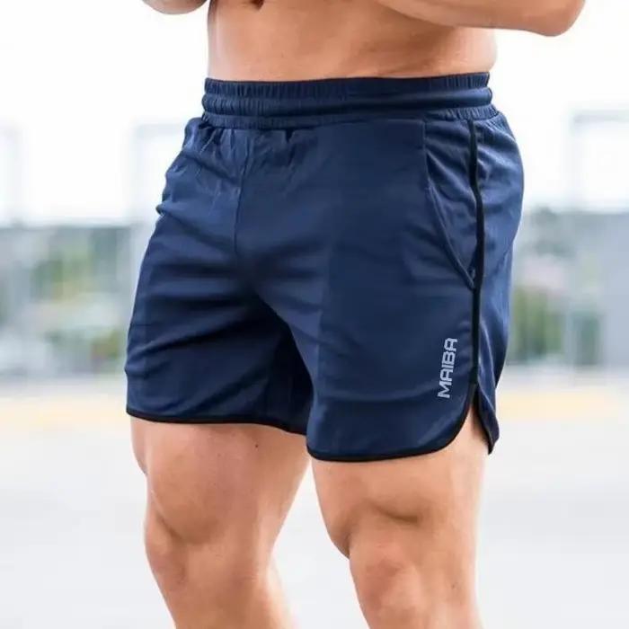Shorts de sport d'été hommes Fitness pantalons de survêtement musculation pantalons courts hommes gy
