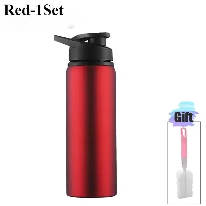 1-3 pièces élégant Portable en acier inoxydable Sport bouteille d'eau loisirs vélo équitation boutei