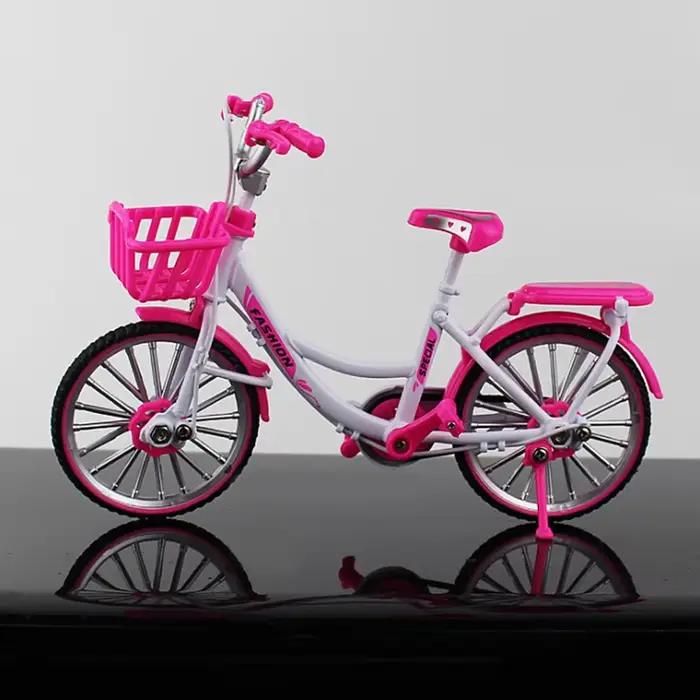 Mini modèle de vélo en alliage 1:10, jouet pour enfants, doigt en métal moulé sous pression, jouet d