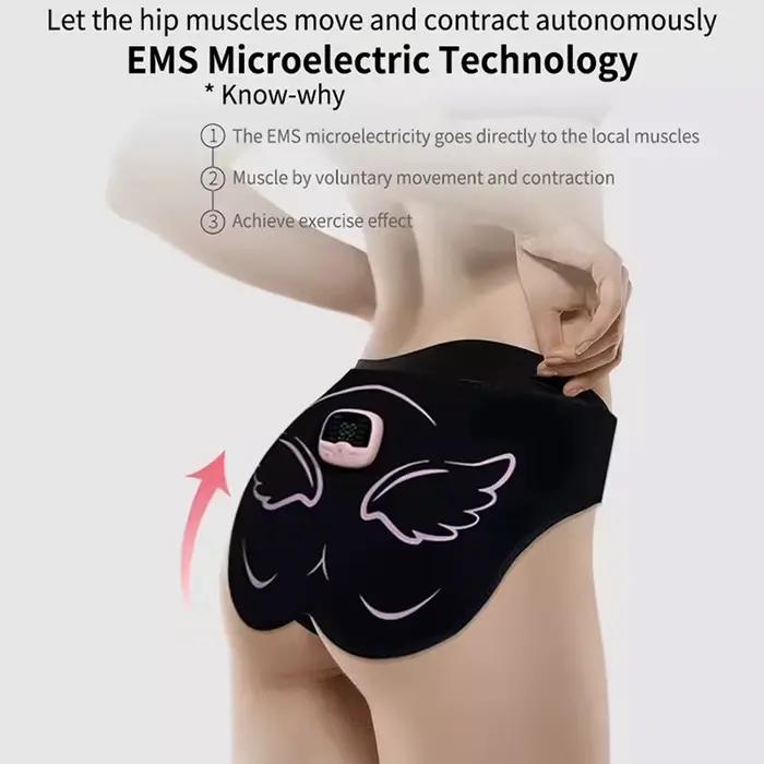 EMS stimulateur musculaire fesses électrique hanche formateur avec télécommande