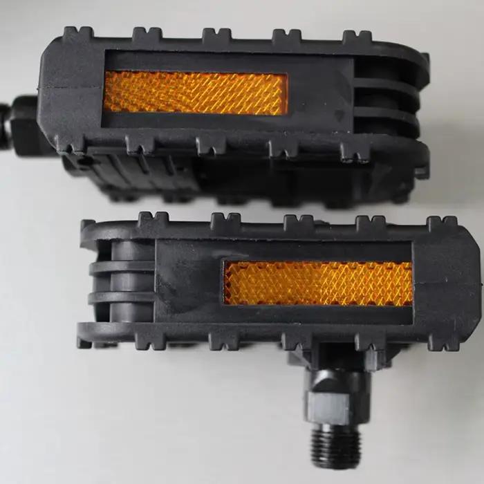Pédales de vélo pliantes VTT pédale en plastique accessoires