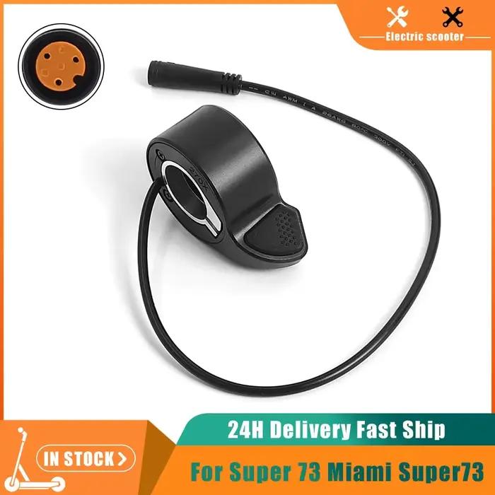 Accélérateur au pouce nouveau Super73 ZX RX déclencheur à gaz Ebike pour Scooter Super 73 Miami