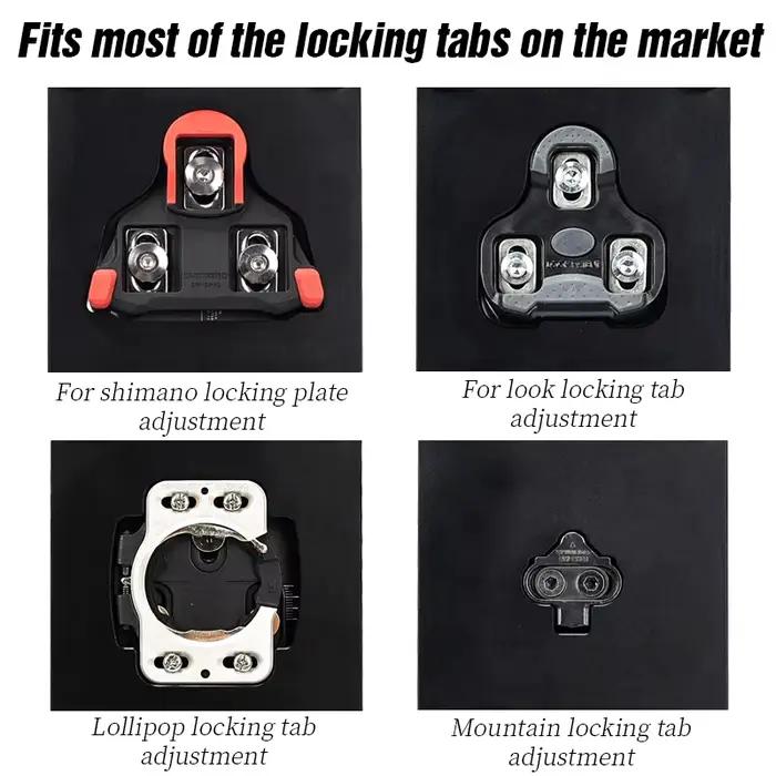 LEBYCLE Multi-modèle vtt vélo autobloquant pédale crampons Ultra léger