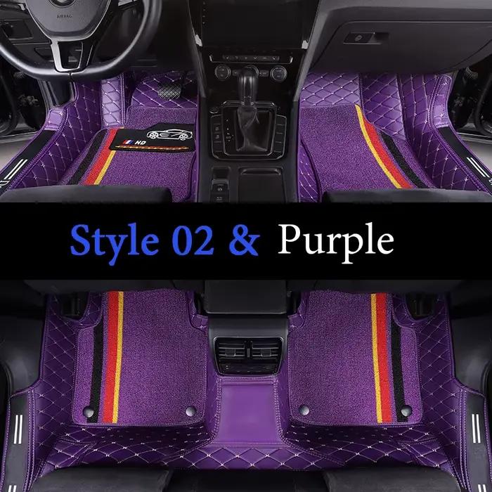 Tapis de sol de luxe pour voiture BMW M M6 1 2 3 4 5 7 Series GT 320i 330i 528i 535i XDrive 520i X1 X3 X4 X5 X6, accessoires intérieurs