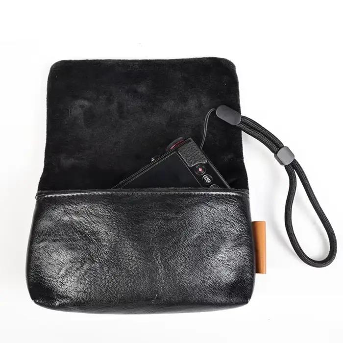 Sac pour appareil photo adapté aux appareils Canon G7X G7X2 G7X3 Ricoh GR3 GR2 GR3X Sony RX100M3 M4 M5 M6 M7, sac de rangement pour appareil photo, sac à main