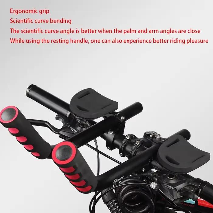 Déverrouiller la vitesse et le confort! Barres aérodynamiques en aluminium légères pour vélos VTT et de route.