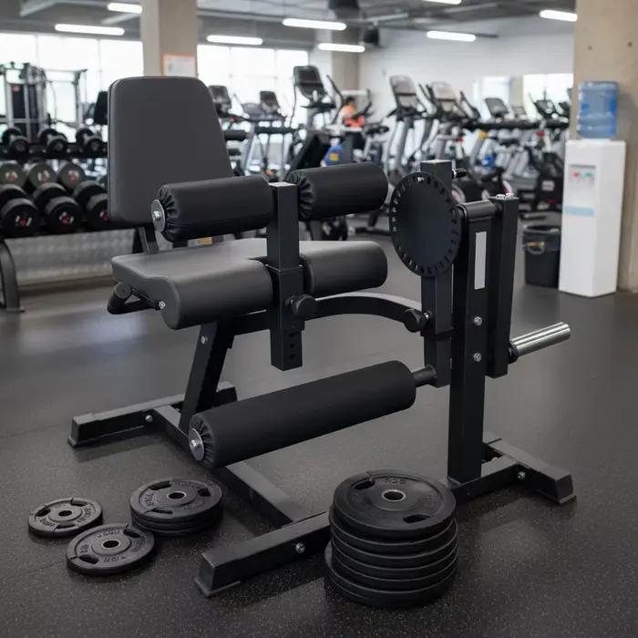 Banc d'exercice commercial réglable pour l'entraînement musculaire - Longueur 128 cm