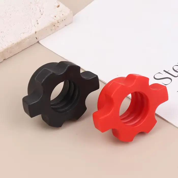 8/16 pièces Accessoires de fixation pour haltères hexagonaux