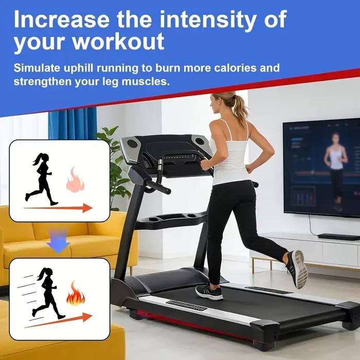 4 blocs de rehaussement d'inclinaison pour tapis de course