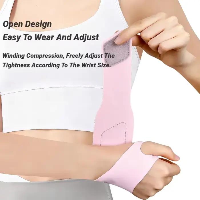 1 pièce de protège-poignet élastique anti-entorse avec support réglable