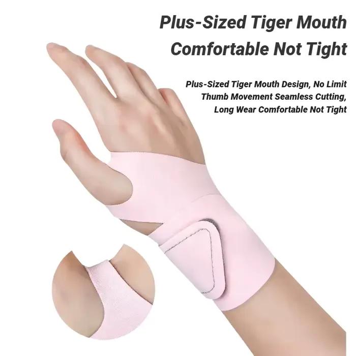 1 pièce de protège-poignet élastique anti-entorse avec support réglable