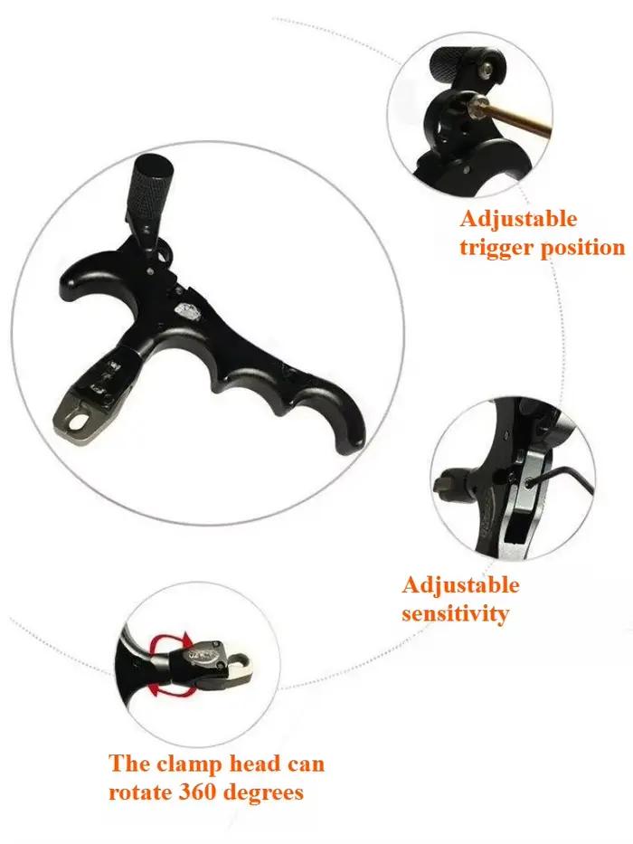 Dispositif de déclenchement automatique GTMATG pour lance-flèches, accessoires de chasse, tir de haute précision en extérieur, adapté au tir avec arc composé