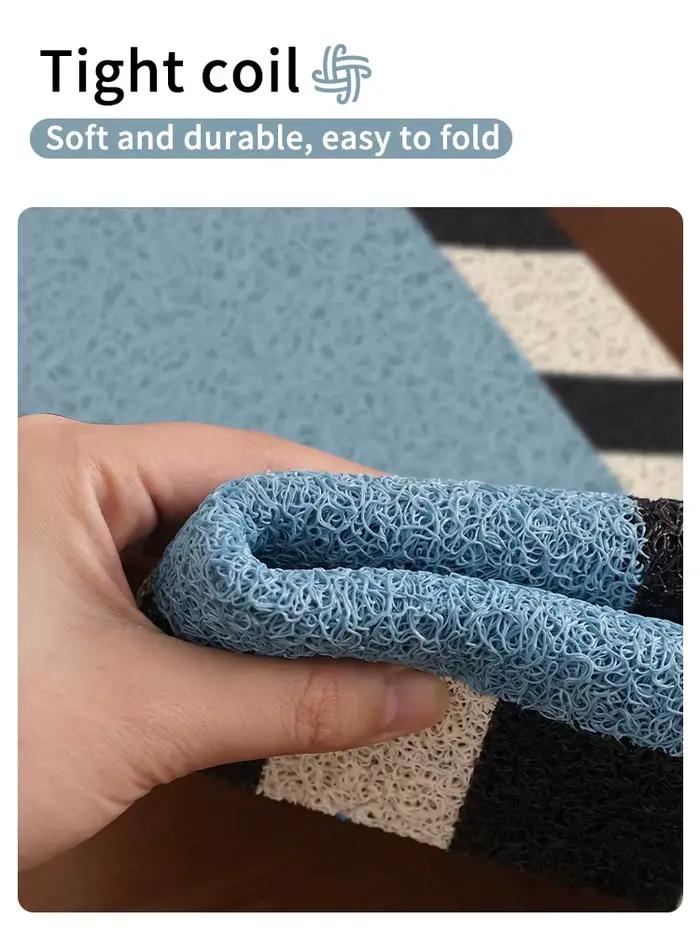 Tapis d'entrée à boucle métallique de Style Ins