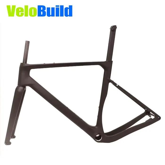 Route fibre de carbone gravier vélo cadres support inférieur T47 nouveau cintre arrière UDH