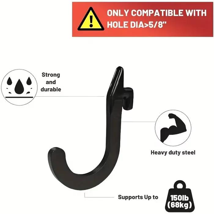 Supports de rangement robustes pour rack de squat