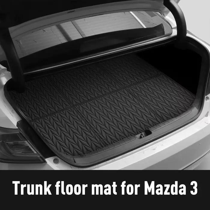 Tapis de sol de voiture sur mesure pour Mazda 3 2019 2018 2019 2020 2021 2022 2023 2024, tapis imperméables, housses de sol, accessoires de voiture