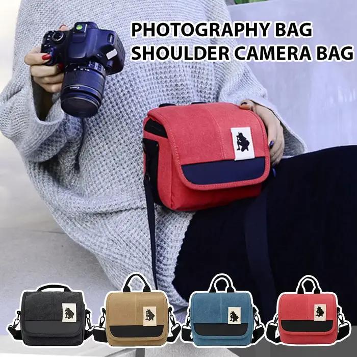 Sac pour appareil photo DSLR, pour Canon EOS R10 R50 R100 R7 RP 250D 200D M200 M50 M6 SX70 SX60 Nikon ZFC Z50 Z30 Z5 D3500 B700 B600 P530 P610