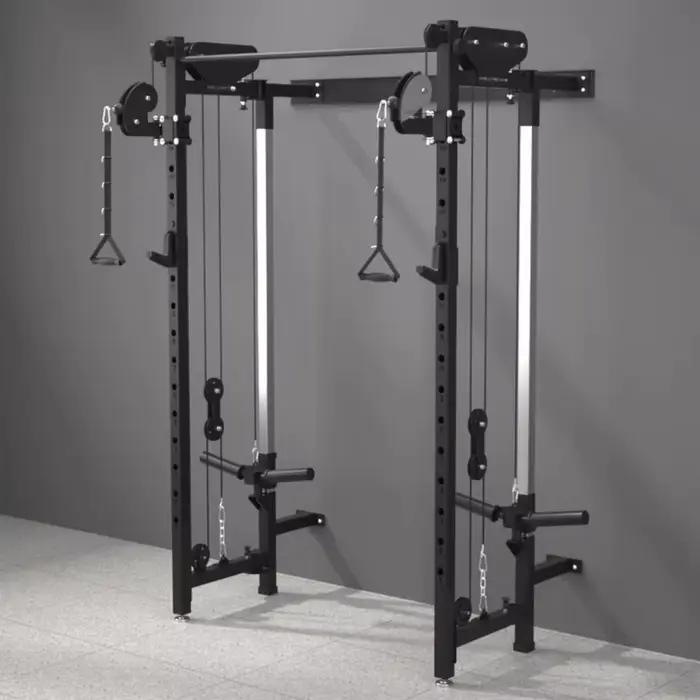 Rack de Squat Pliable Mural Multifonctionnel