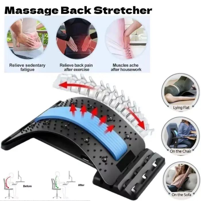 Correcteur de posture lombaire réglable sur 4 niveaux pour soulager les douleurs du bas du dos
