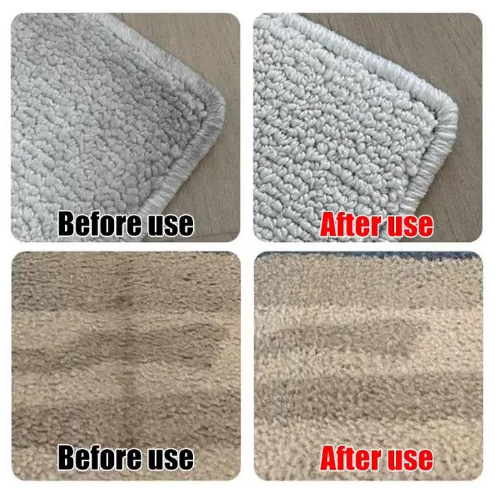 KJM Spray Détachant Sans Rinçage pour Tapis, Tissus, Canapés, Coussins, Urine d'Animaux, Graisse, Poussière, Nettoyage en Profondeur pour Cuir et Tissus d'Ameublement Automobile