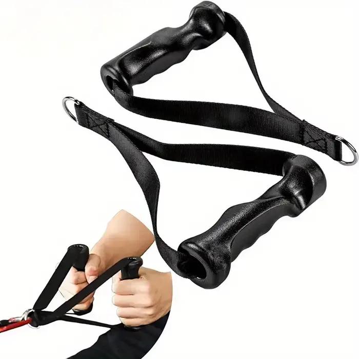 1 paire de poignées ergonomiques robustes pour machines à câble
