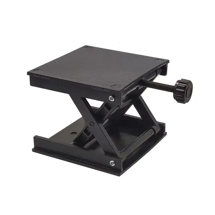 Support de levage pour machines à graver sur bois, Table élévatrice à niveau à bulle, supports manuels, expérience de plate-forme de Construction