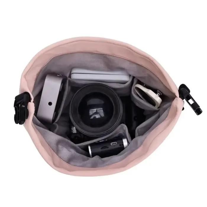 Nouveau Mini sac à main Portable sac à bandoulière pour Canon Nikon Sony Samsung appareil photo reflex accessoires de photographie
