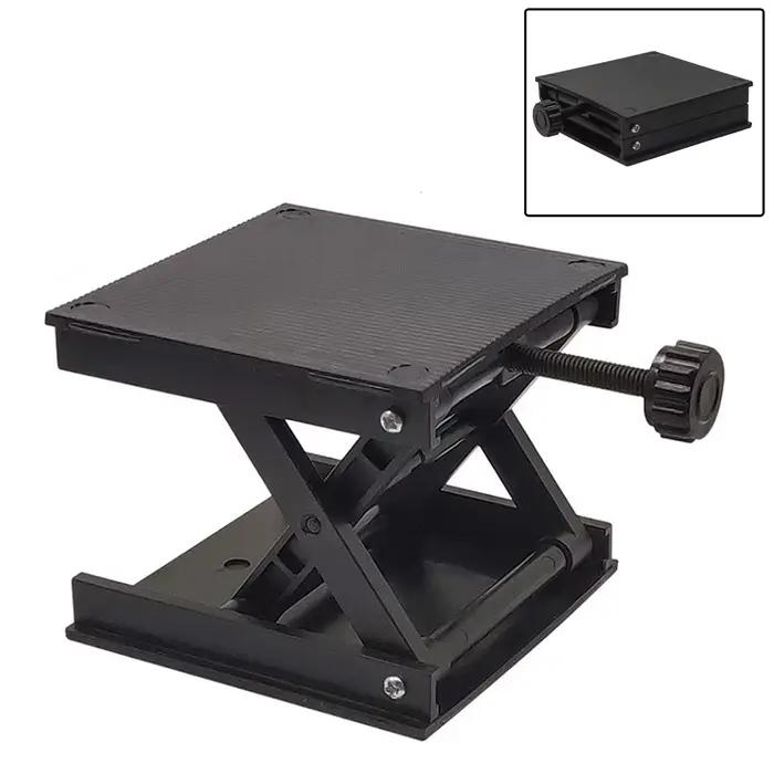 Support de levage pour machines à graver sur bois, Table élévatrice à niveau à bulle, supports manuels, expérience de plate-forme de Construction