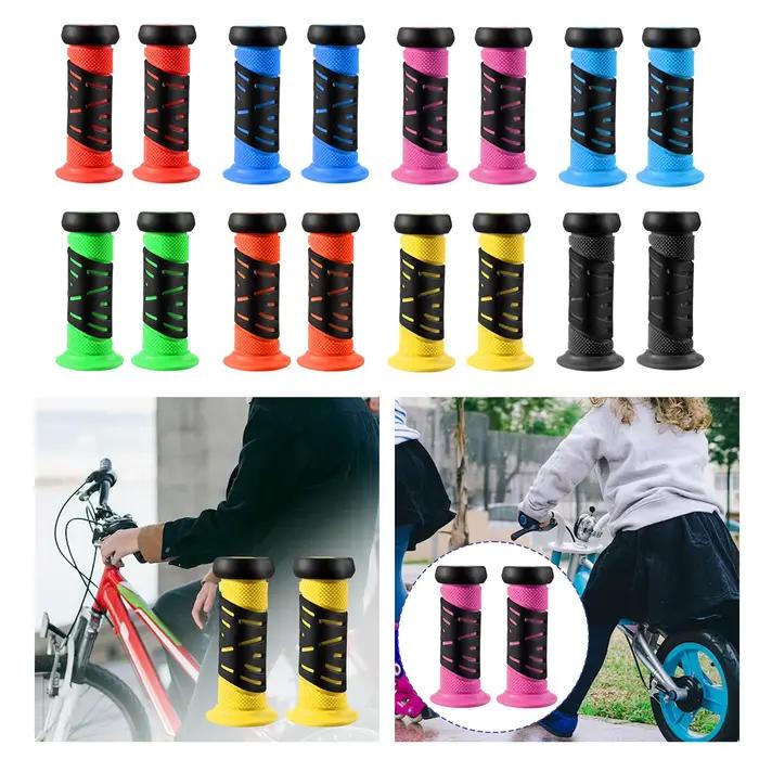 Poignées de vélo durables coordonnantes pour enfants