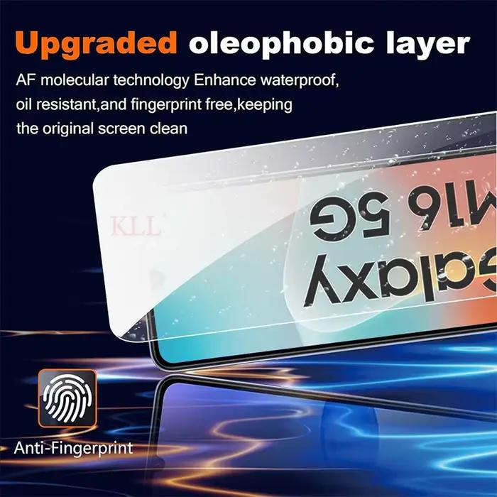 Verre trempé mat Anti-éblouissement 10D pour Samsung Galaxy M16 M15 M14 M06 M05 M04 M36 M35 M33 M42 M56 M55s M62 protecteurs d'écran