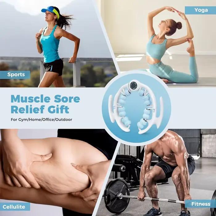 Outil de massage anti-cellulite - Masseur de drainage lymphatique - Rouleau musculaire