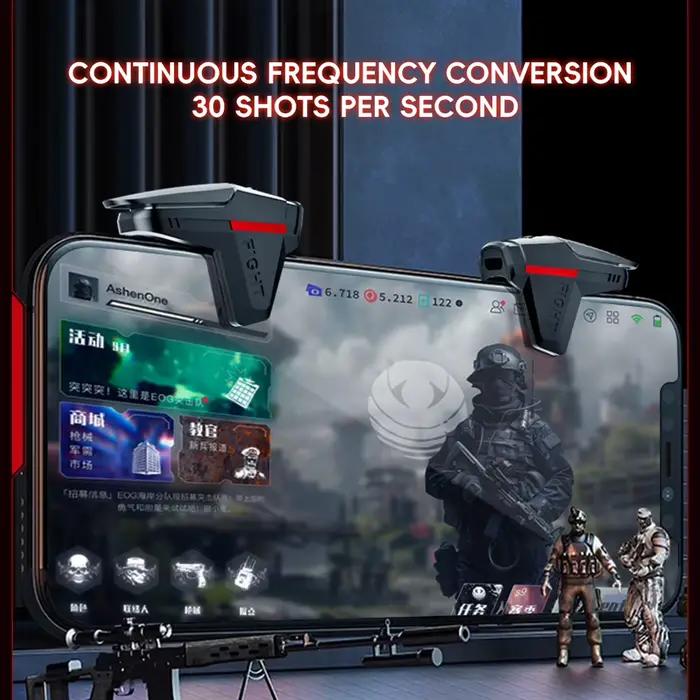 Contrôleurs de jeu mobiles déclencheurs de téléphone Version améliorée déclencheur de jeu Mobile prise de vue contrôleur sensible boutons de Joysticks