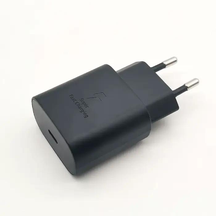 Samsung-Chargeur PD 25W, adaptateur secteur à charge super rapide, pour Galaxy S24 S23 S20 S21 S22 Plus Note20 Ultra 10 Z Flip, possède 6 5 4 3 2
