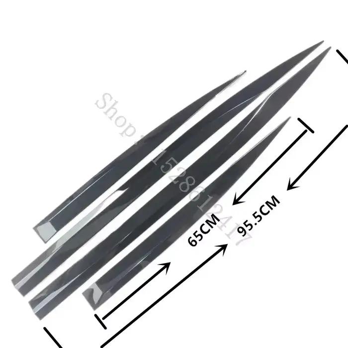 Accessoires de voiture pour Peugeot 3008/4008 2016 2017 2018 2019, moulures latérales de carrosserie en acier inoxydable, décoration de porte latérale