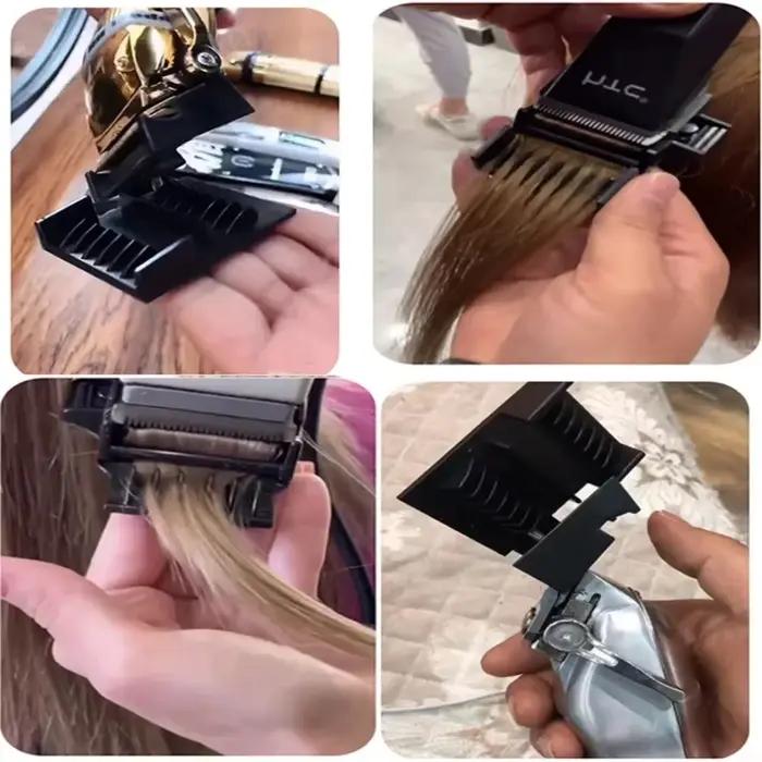 Tondeuse à cheveux limite peigne outils de coupe de cheveux Assistant coiffure limitée peigne Portable Salon de coiffure coiffeur accessoires