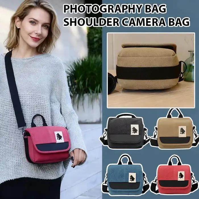 Sac pour appareil photo DSLR, pour Canon EOS R10 R50 R100 R7 RP 250D 200D M200 M50 M6 SX70 SX60 Nikon ZFC Z50 Z30 Z5 D3500 B700 B600 P530 P610