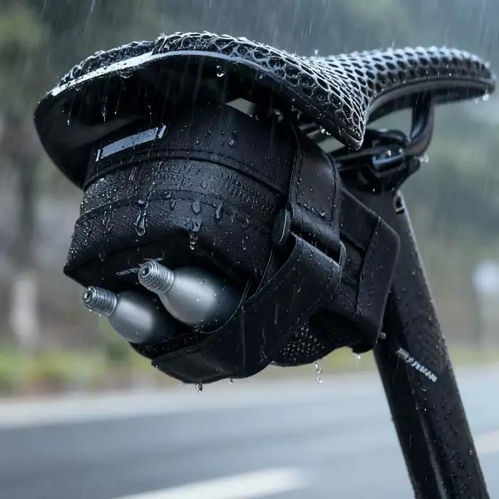 Sac de selle de vélo étanche léger Portable Mini sac multifonction avec capacité de 0