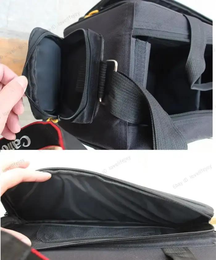 Sac à bandoulière pour caméscope, caméra vidéo, sac à main rembourré pour équipement photo, résistant aux chocs, чехол для go play mini pour harman kardon