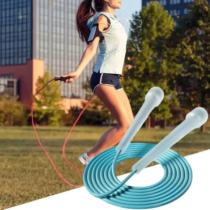 Corde à sauter portable pour adultes et enfants