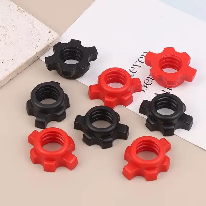 8/16 pièces Accessoires de fixation pour haltères hexagonaux